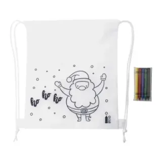 Colouring Christmas drawstring bag - AP800036 (ANDA#01)